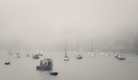Fog on Rockport Harbor
